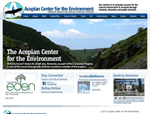 Tablet Screenshot of acopiancenter.am